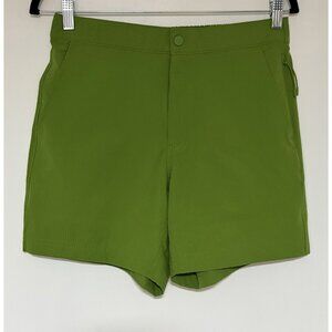 VRST Men's Size Small Resort Seersucker Green 6” Shorts NWT